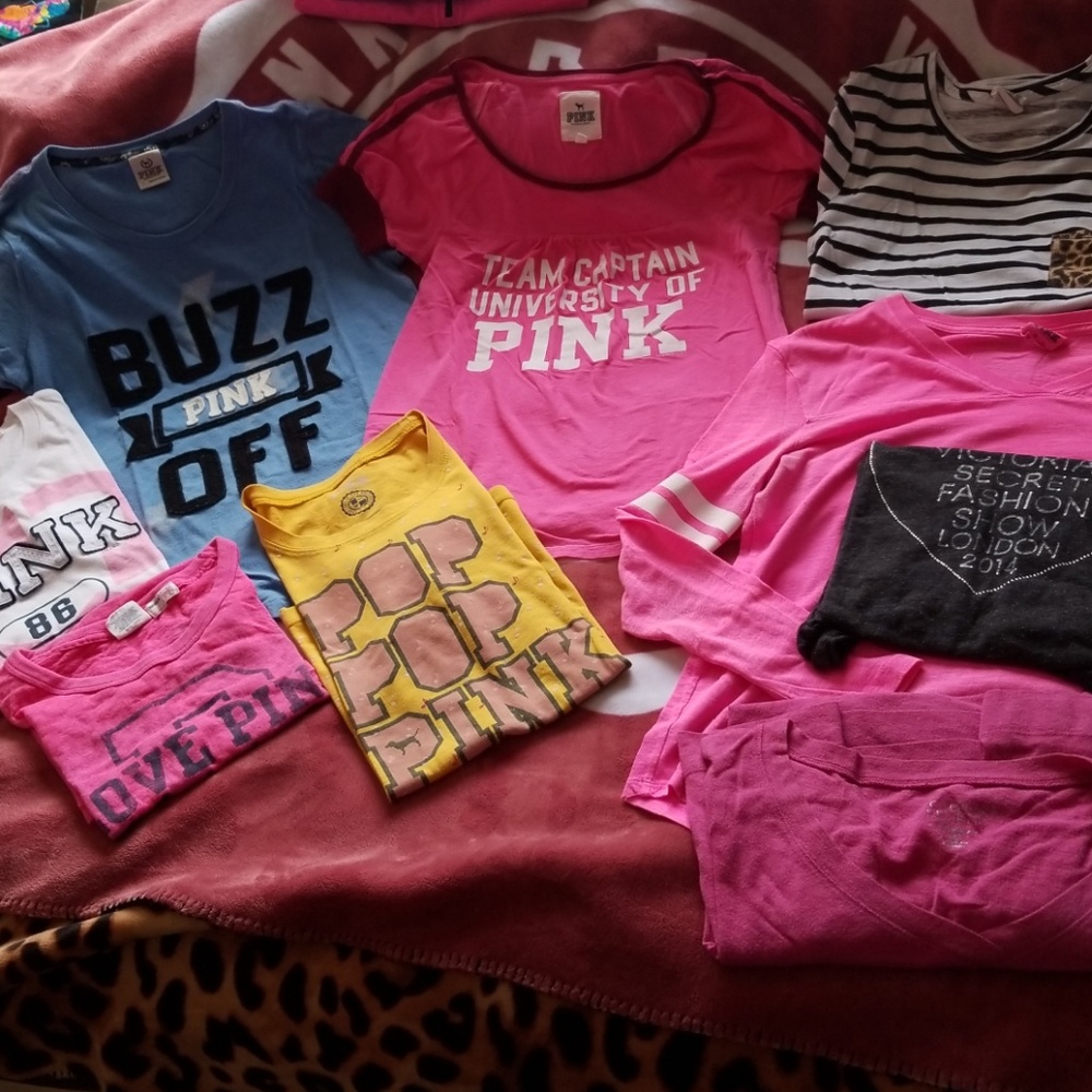 All 9 PINK & VS Shirts!